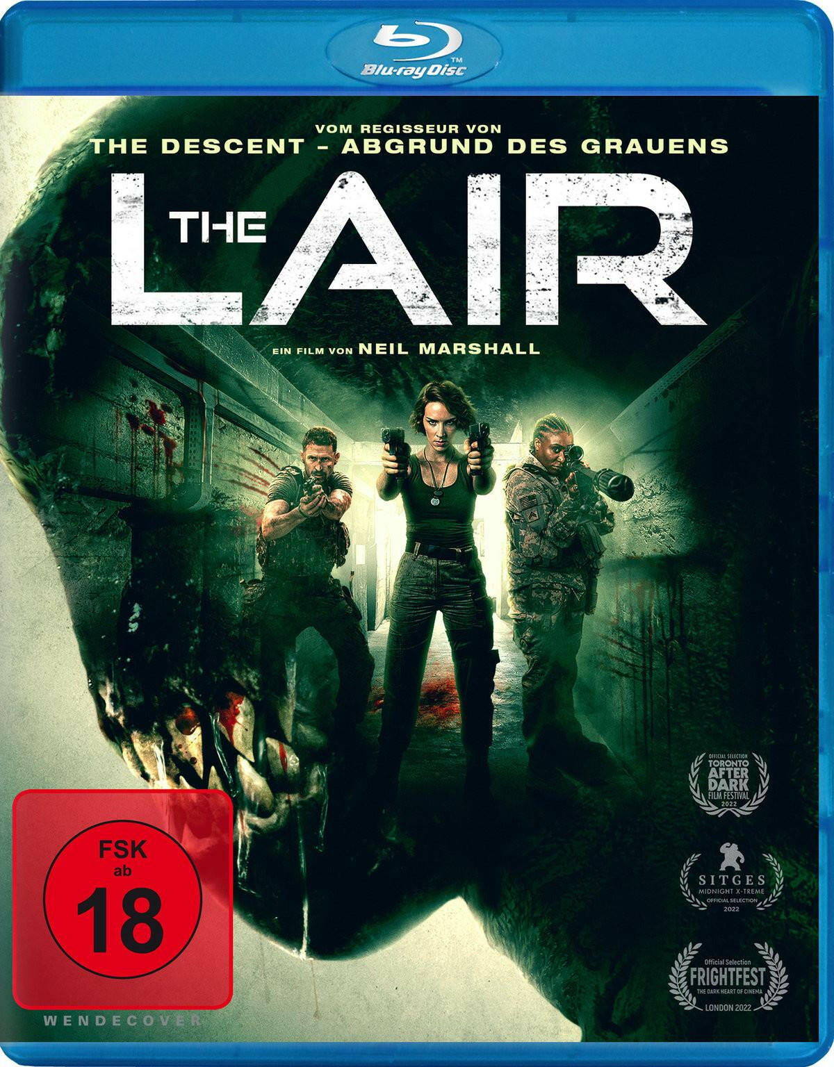 The Lair Blu-ray Action Horror FSK 18 - Charlotte Kirk.