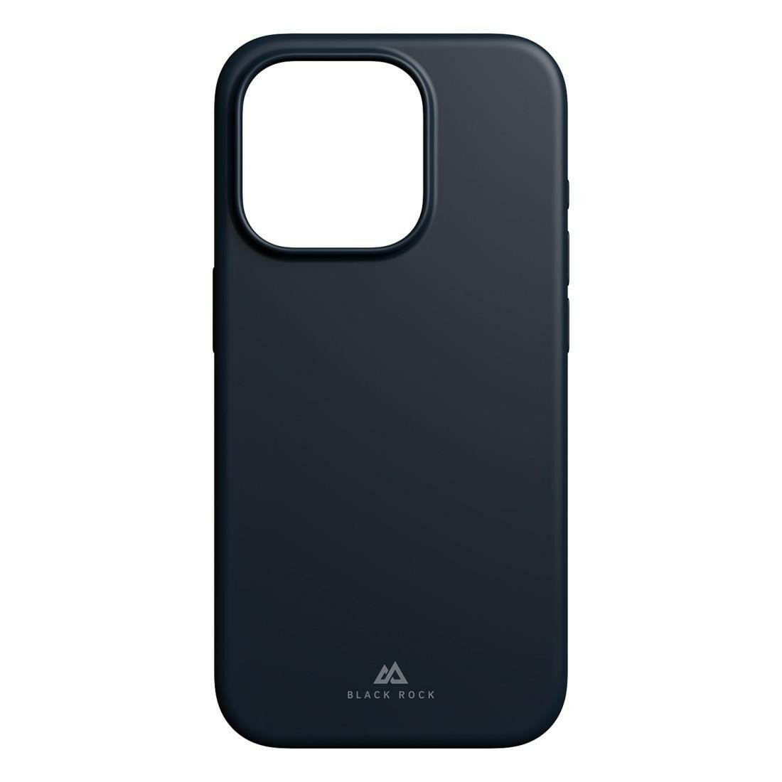 Black Rock iPhone 15 Pro Case - Midnight Blue, MagSafe, Slim.