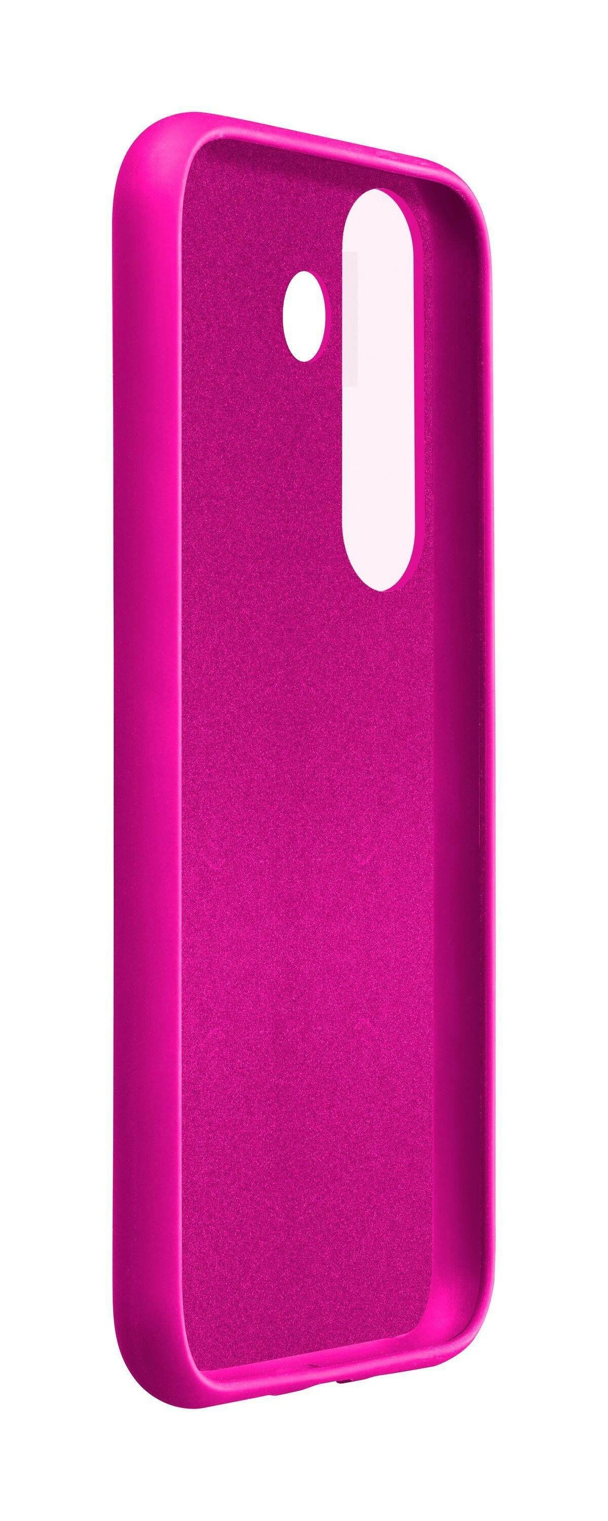 Cellularline Chroma Case für Galaxy A25 5G Pink - Gummihülle.