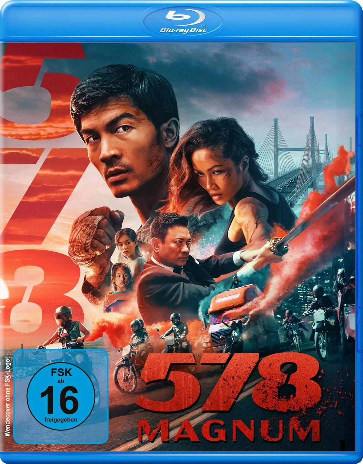 Blu-ray: 578 Magnum Action Thriller Martial Arts.