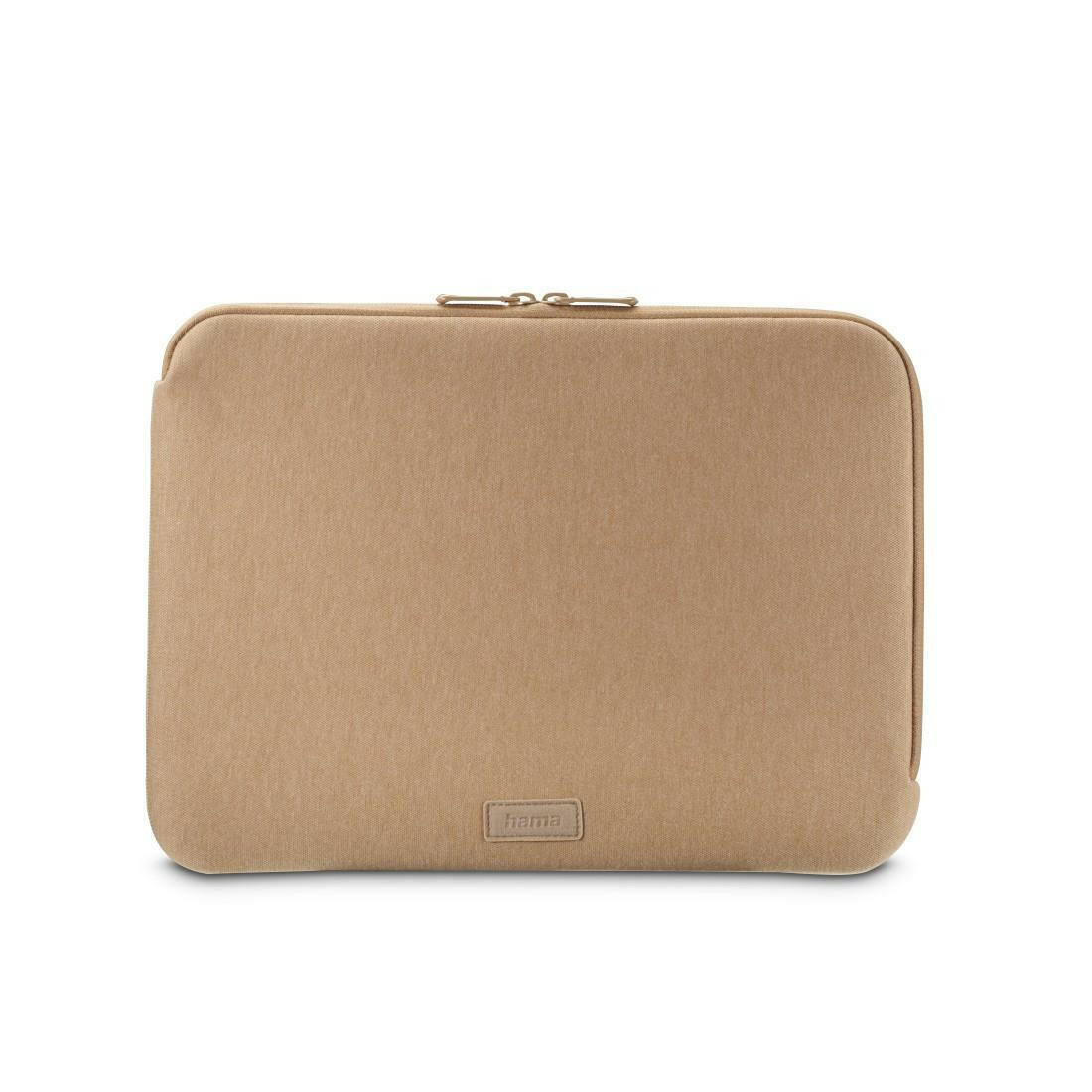 Hama Laptop-Sleeve Jersey 40-41 cm, sand, gepolstert.