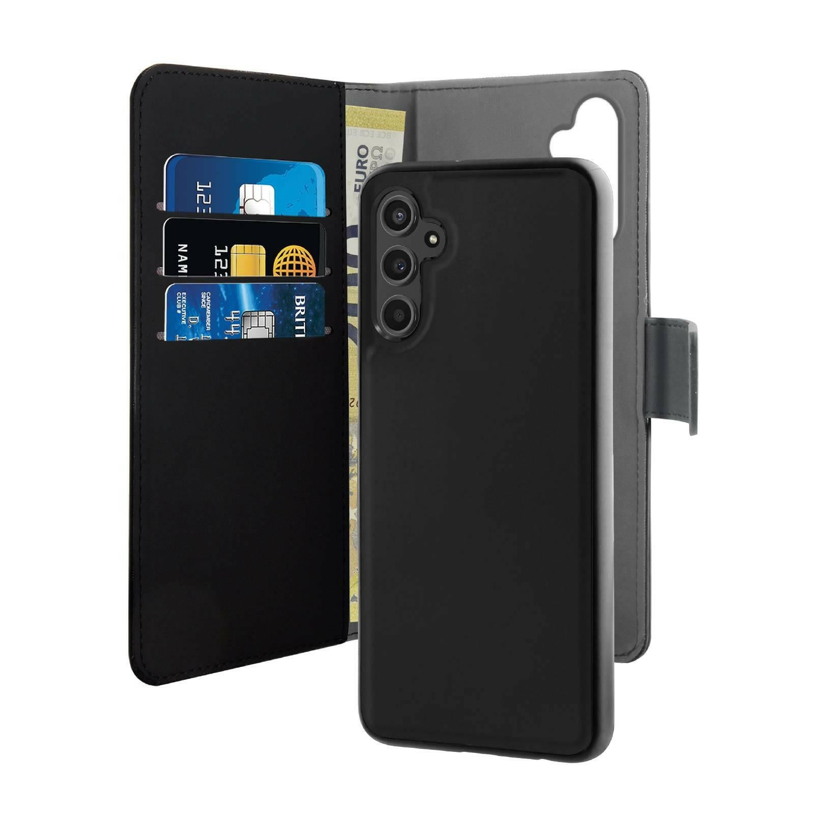 SBS Samsung Galaxy A15 Wallet Case - Schwarz.