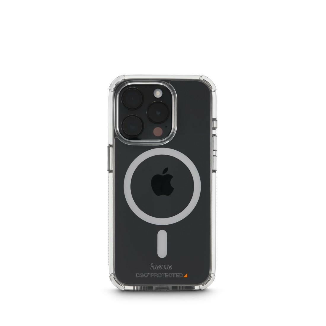 Hama MagCase Extreme Protect iPhone 15 Pro Durchsichtig.