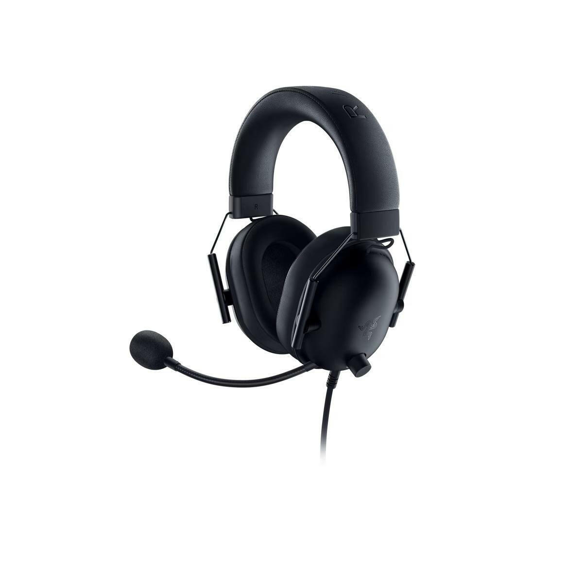 Razer BlackShark V2 X E-Sport Headset für PS5, Schwarz.
