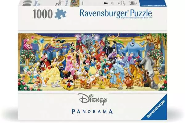 Ravensburger Puzzle Disney Gruppenfoto 1000 Teile für ab 14.