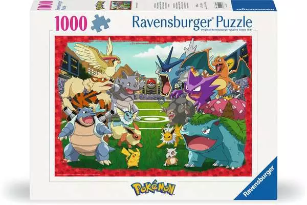 Ravensburger Pokémon Kräftemessen 1000 Teile Puzzle - ab 14.