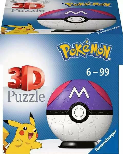 Ravensburger Puzzle-Ball Pokémon Meisterball 3D 54 Teile 6.
