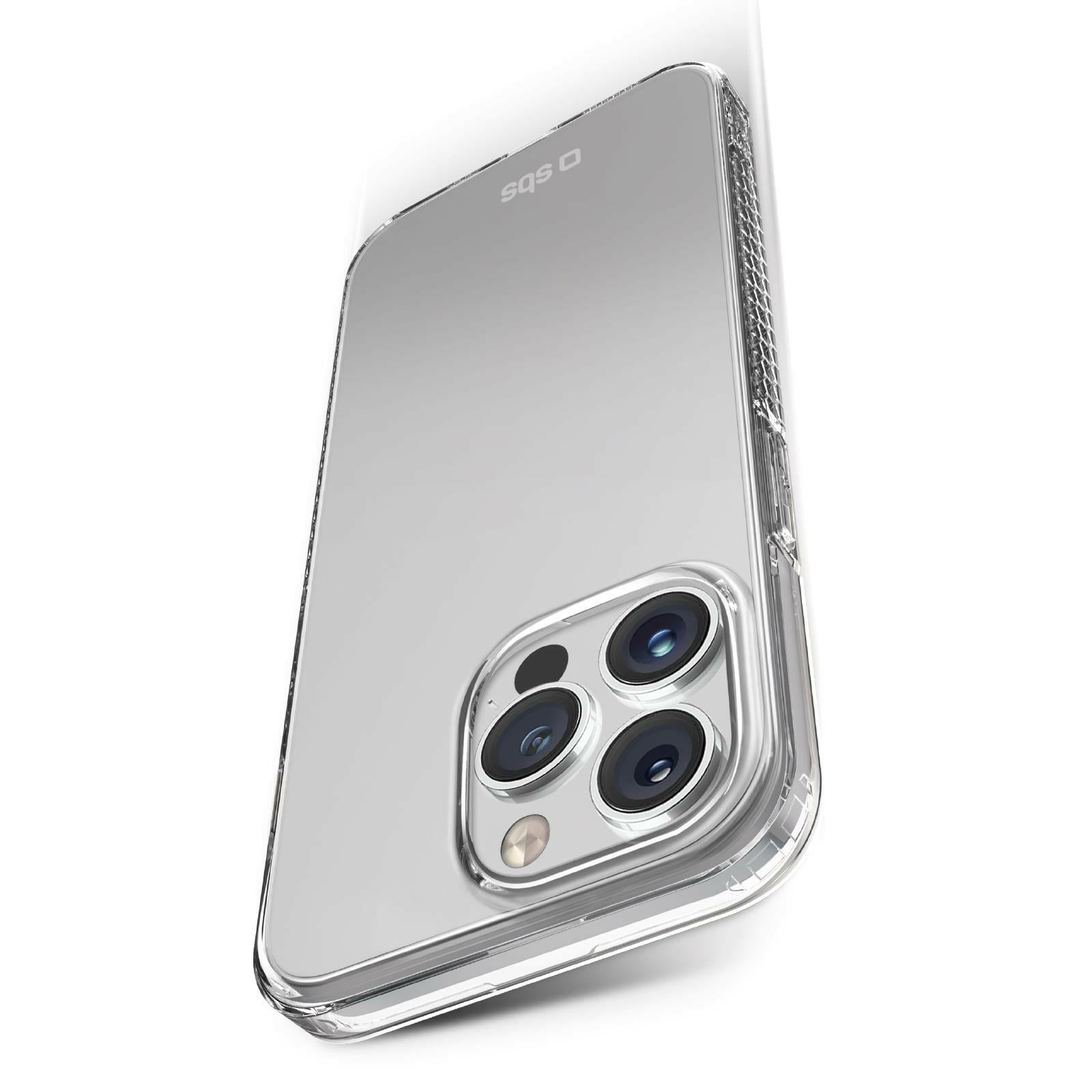 SBS Extreme X2 iPhone 16 Pro Case, Transparent, 6.5" - 20g.