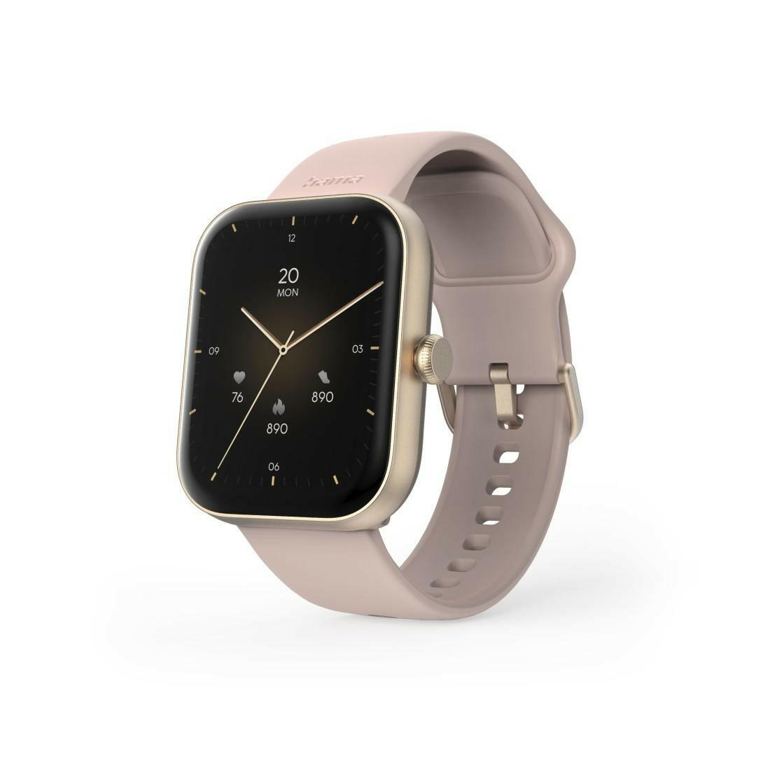Hama Smartwatch 5000 | Farbdisplay 1,65", Telefon, WhatsApp.