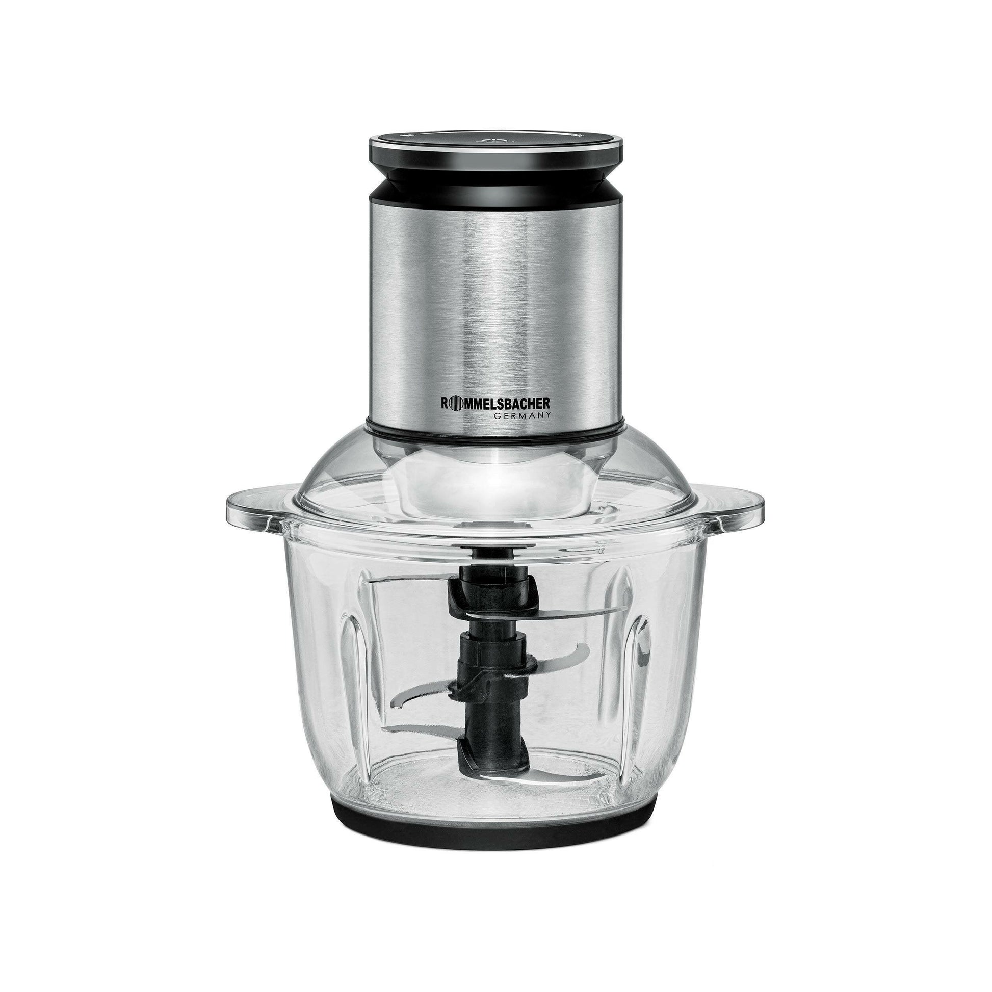 ROMMELSBACHER MZ 600 Zerkleinerer 2L, 22 Stufen, Edelstahl.
