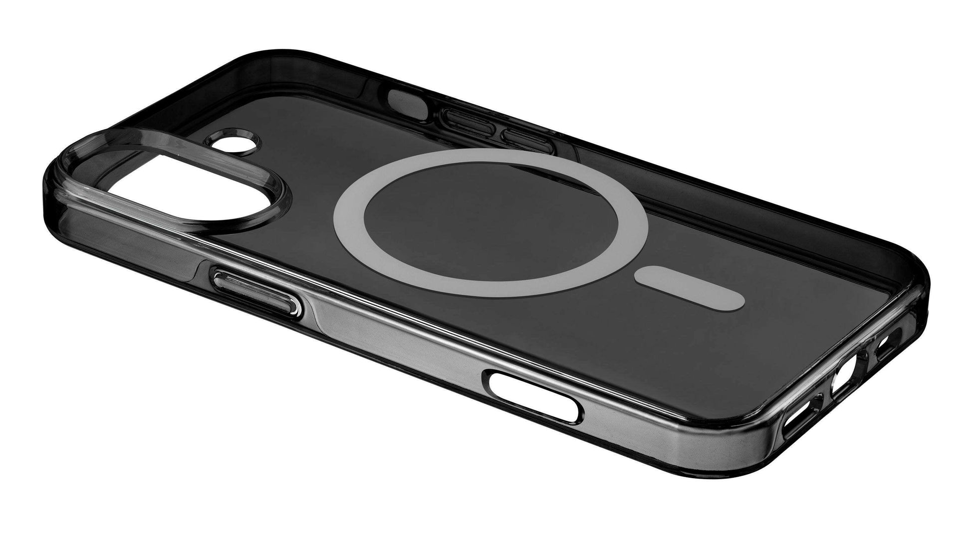 Cellularline GLOSSMAGIPH16K iPhone 16 MagSafe Cover Schwarz.
