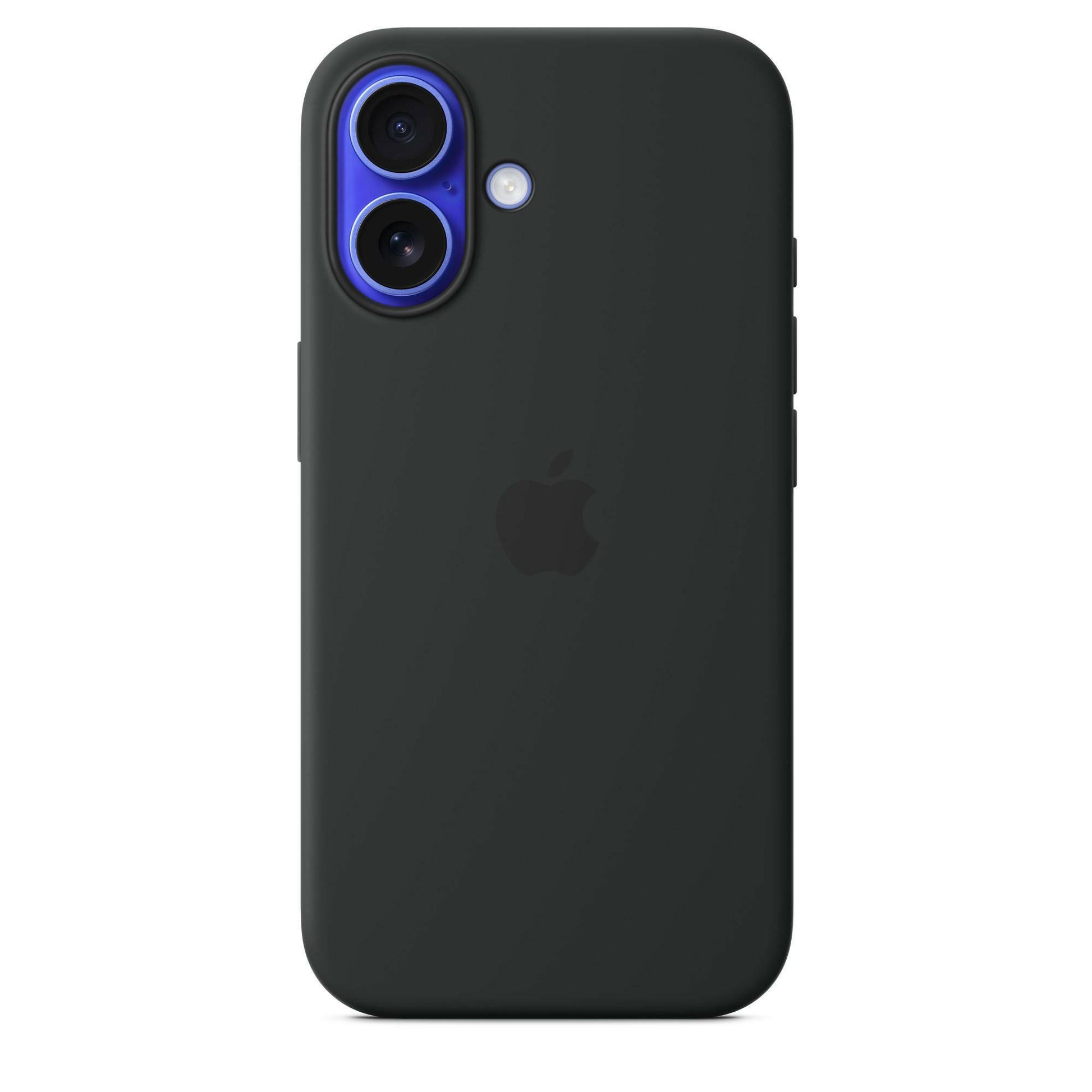 Apple iPhone 16 Silikon MagSafe Case Schwarz.