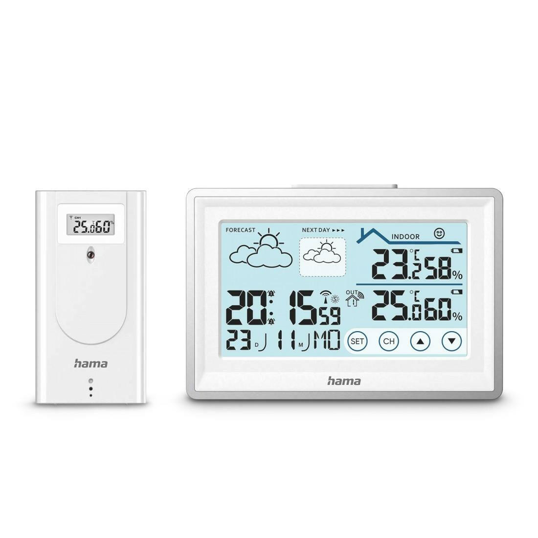 Hama Wetterstation Bahamas Funk Außen Sonde Radio Rev Klima.