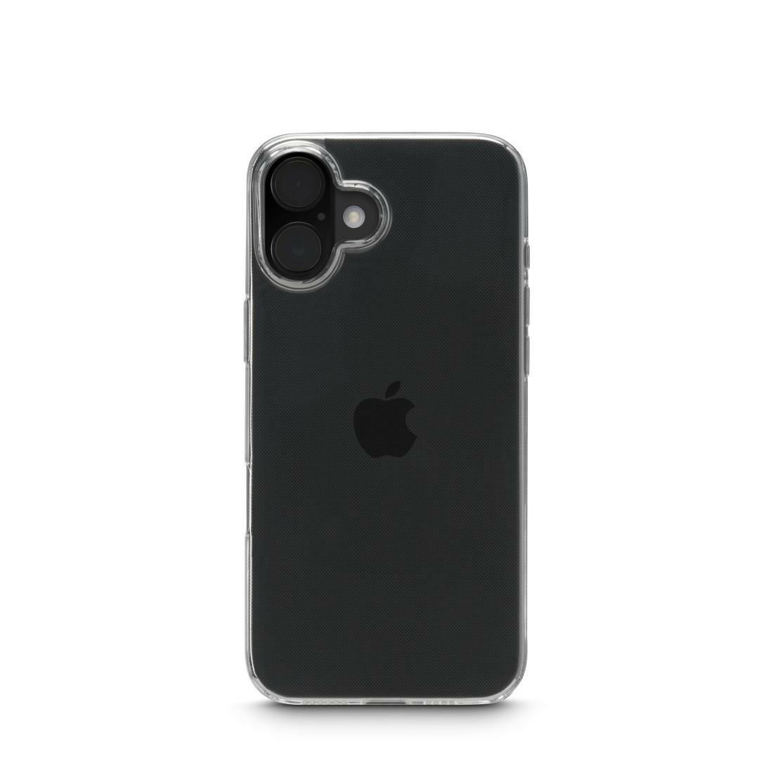 Hama iPhone 16 Hülle Always Clear Transparent - Schutz Cover.