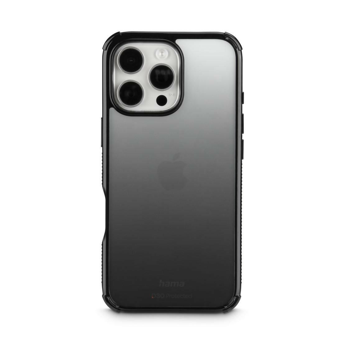 Hama iPhone 16 Pro Max Handyhülle Extreme Protect Schwarz.