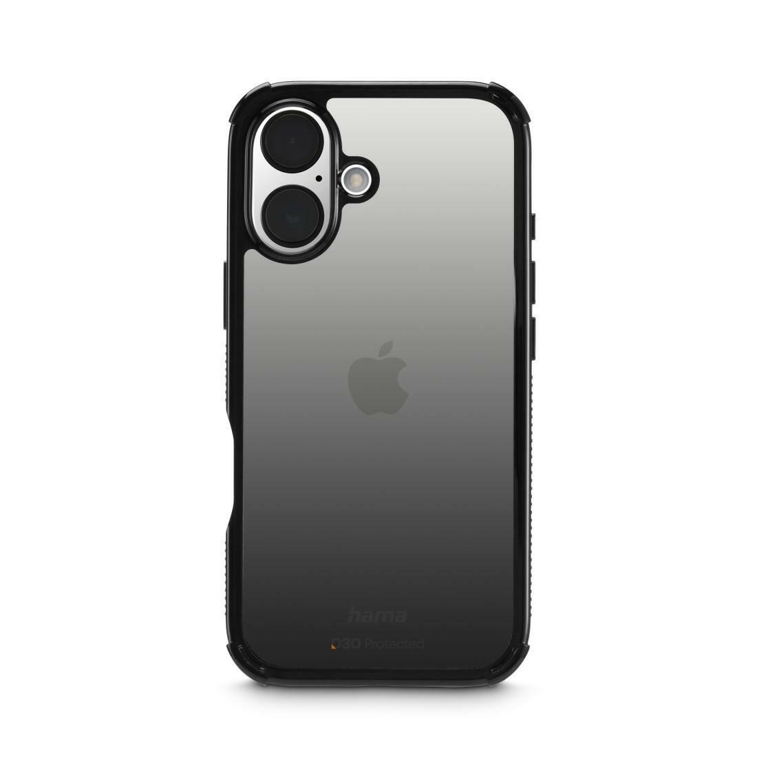Hama iPhone 16 Plus Handyhülle Extreme Protect Schwarz.