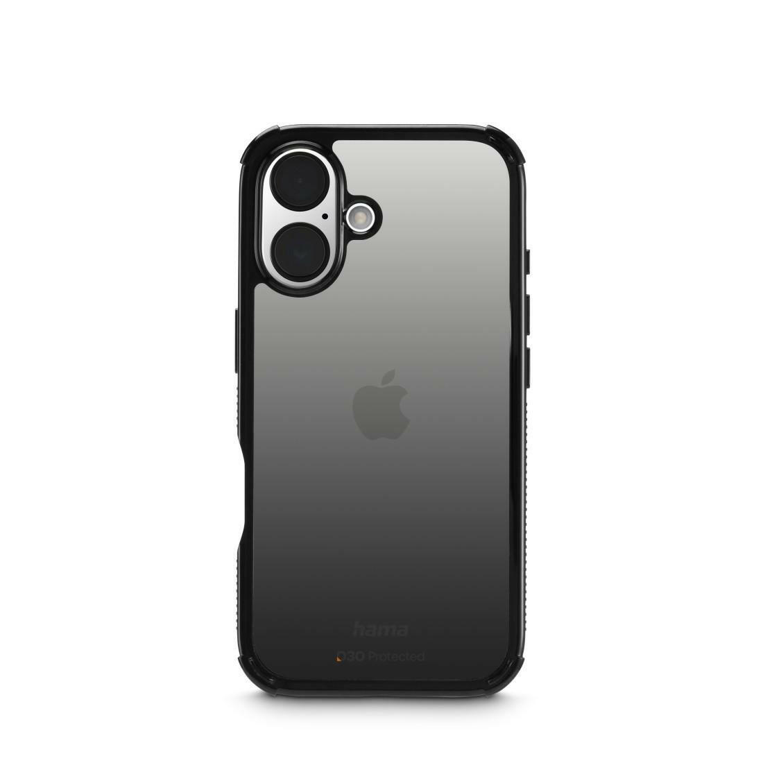 HAMA Handyhülle Extreme Protect für iPhone 16, schwarz.
