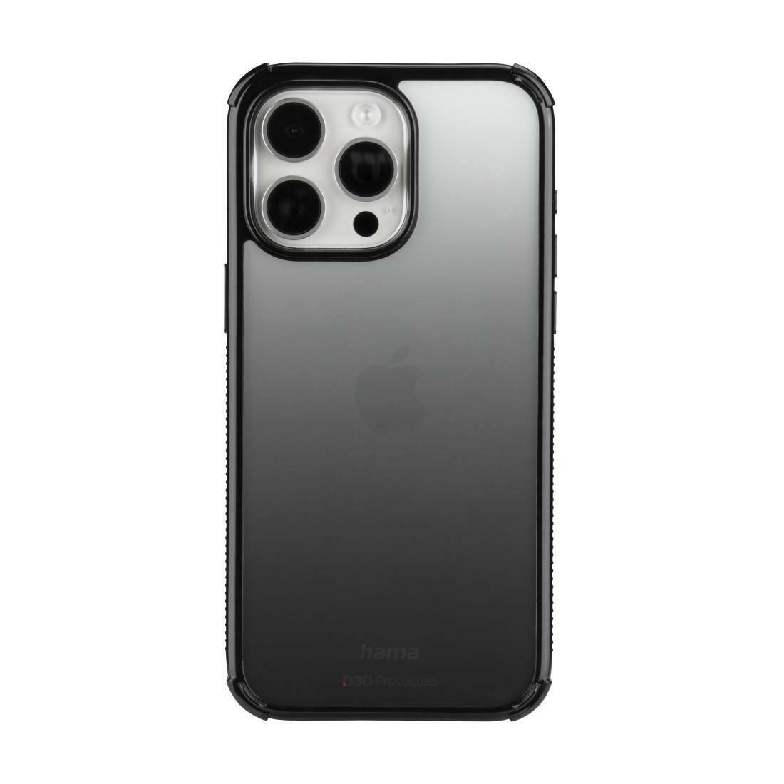 Hama iPhone 15 Pro Max Handyhülle Extreme Protect, Schwarz.