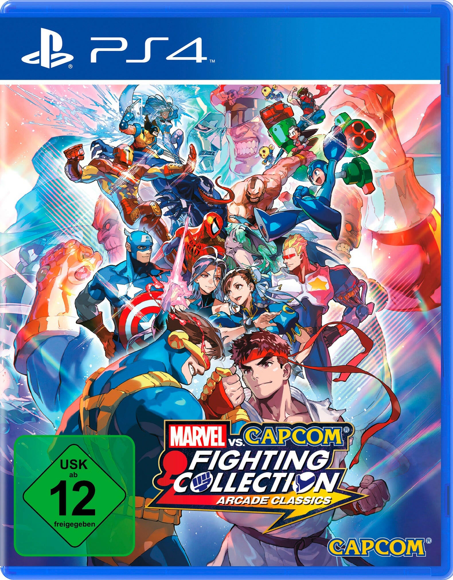 Capcom Marvel vs. Capcom Fighting Collection Arcade.