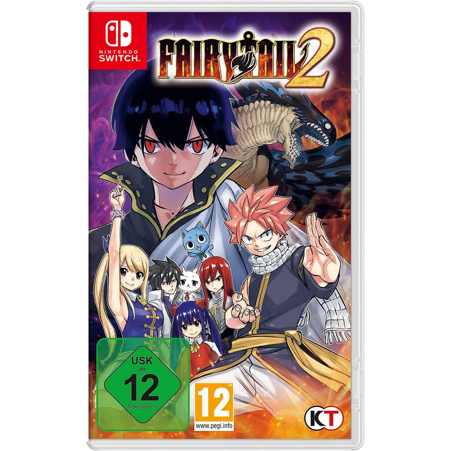 FAIRY TAIL 2 - Nintendo Switch Rollenspiel mit 3D-Grafik.