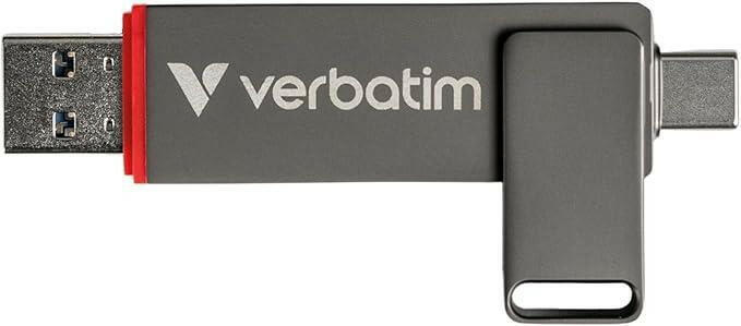 Verbatim Dual QuickStick 512GB USB-C/USB-A, SSD High-Speed.