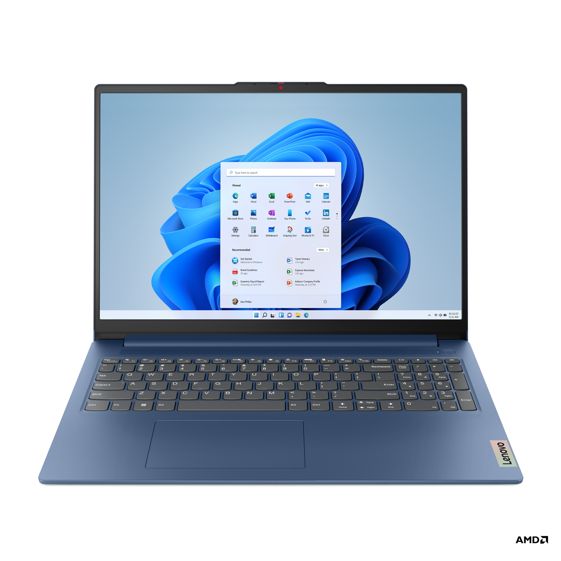 Lenovo IdeaPad Slim 3 16" Laptop, AMD Ryzen 5, 16GB, 512GB.