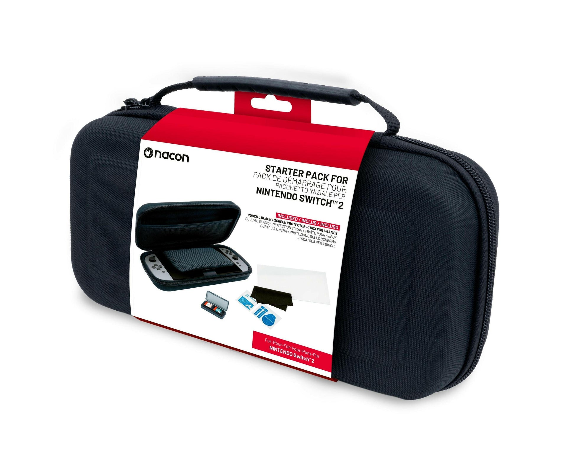 NACON Nintendo Switch 2 Essential Pack – Hartschalenetui.