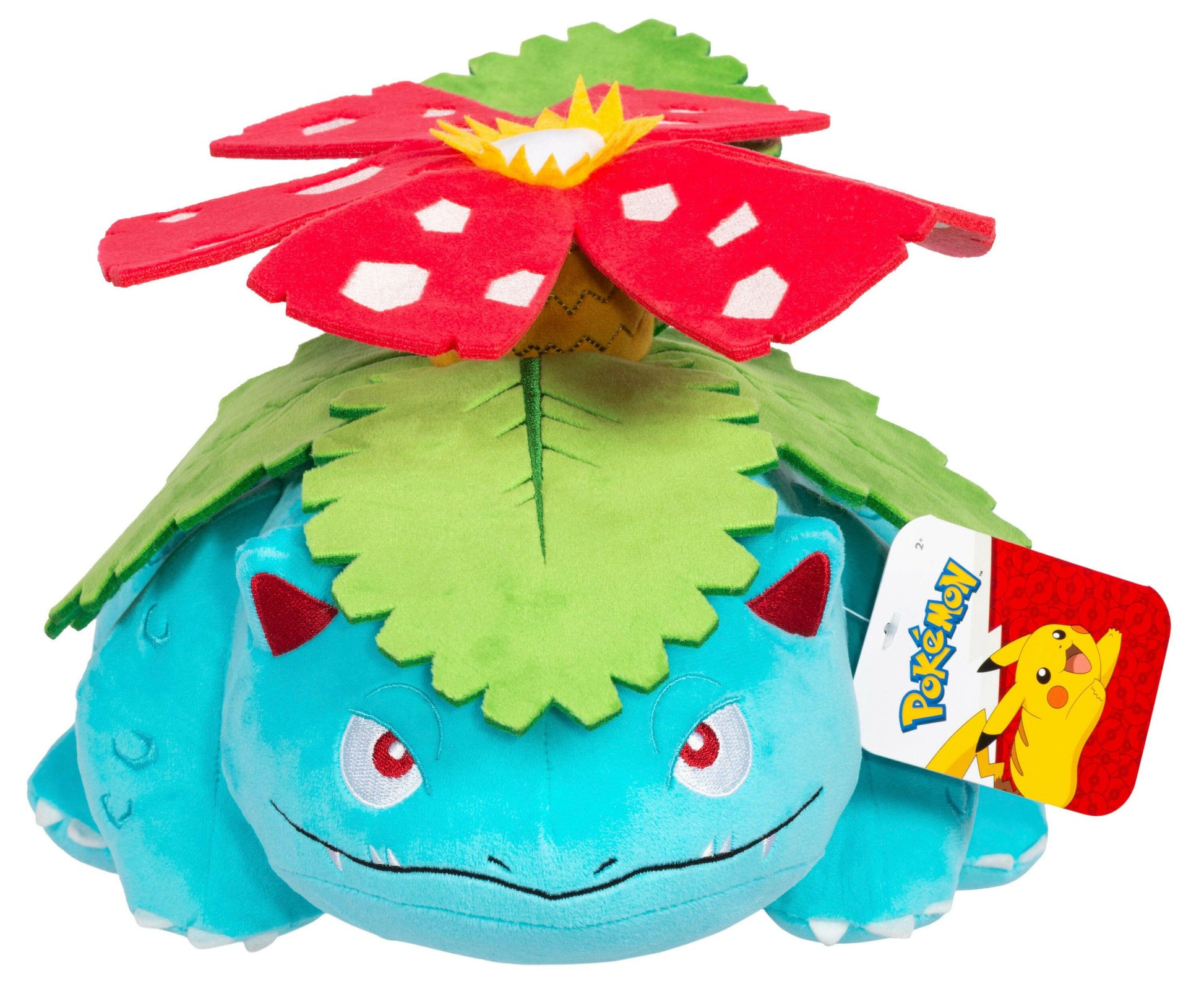 Pokémon Bisaflor Plüsch 30cm - Offizielles Kuscheltier.