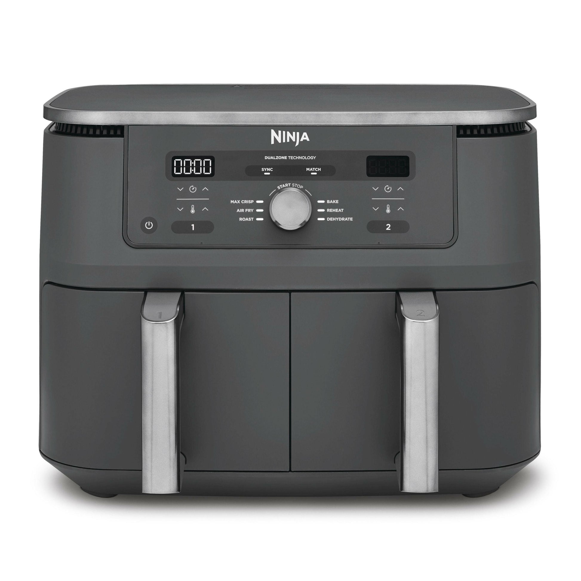 Ninja DZ400EU Dual-Zone Heißluftfritteuse, 9,5L, 6-in-1.