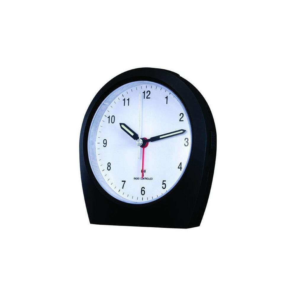Technoline WT 758 Funkwecker mit Schlummerfunktion Schwarz.