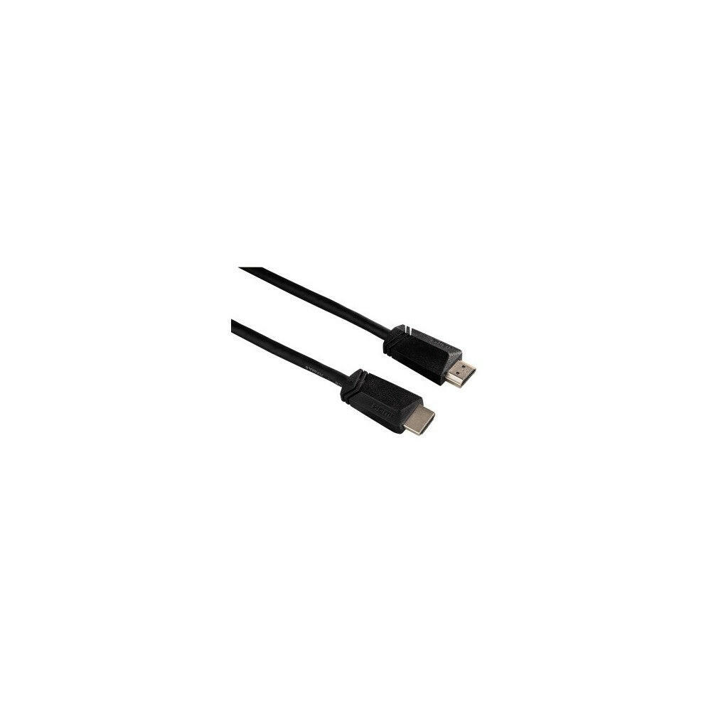 Hama HDMI-Kabel 3m 1S Schwarz - High Speed mit Ethernet.