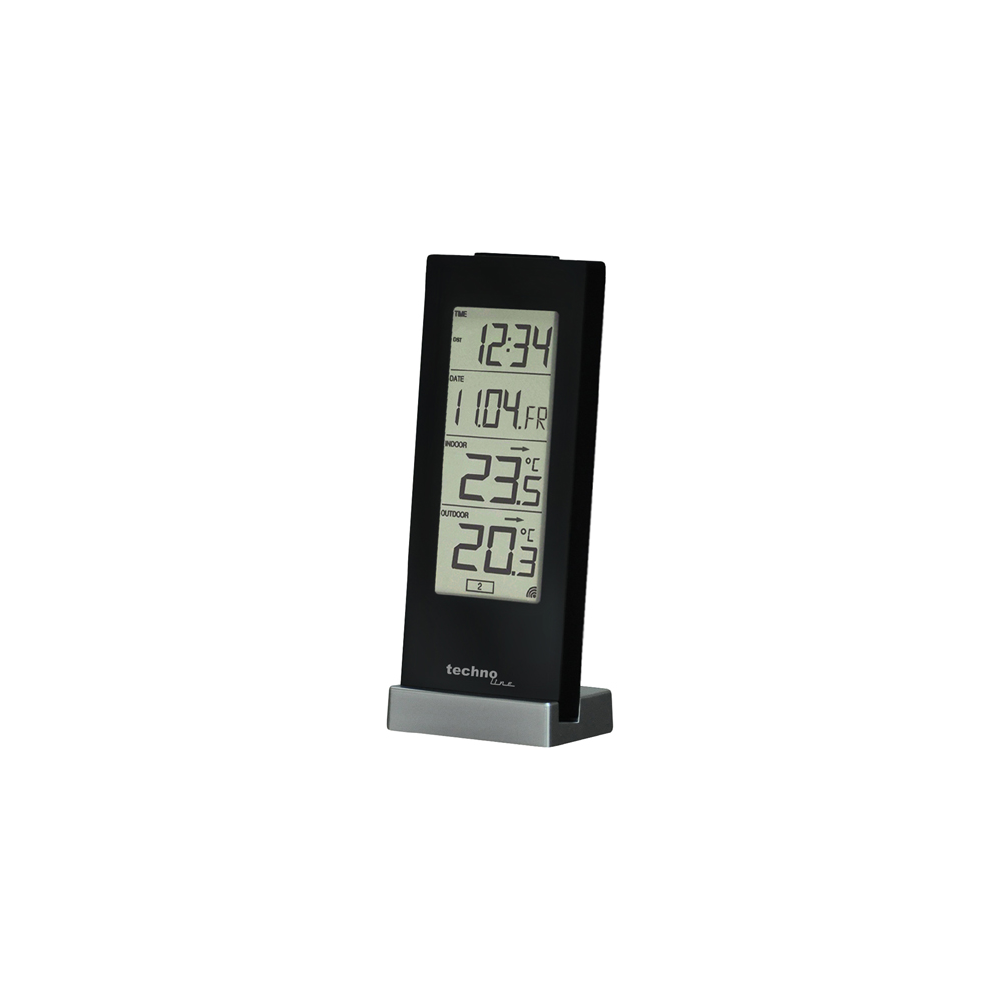 Technotrade WS 9767 Temperaturstation mit Funkuhr & Alarm.
