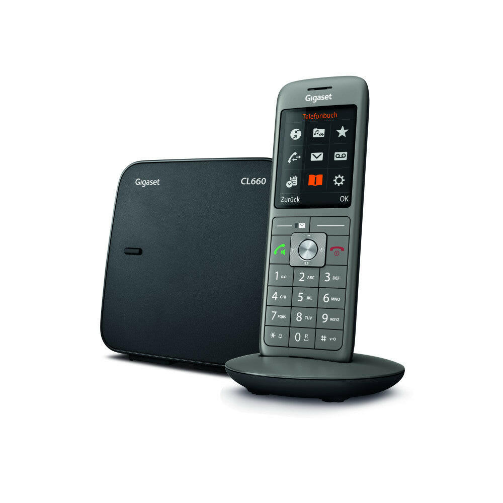 Gigaset CL660 - Schnurloses DECT-Telefon mit TFT-Display.