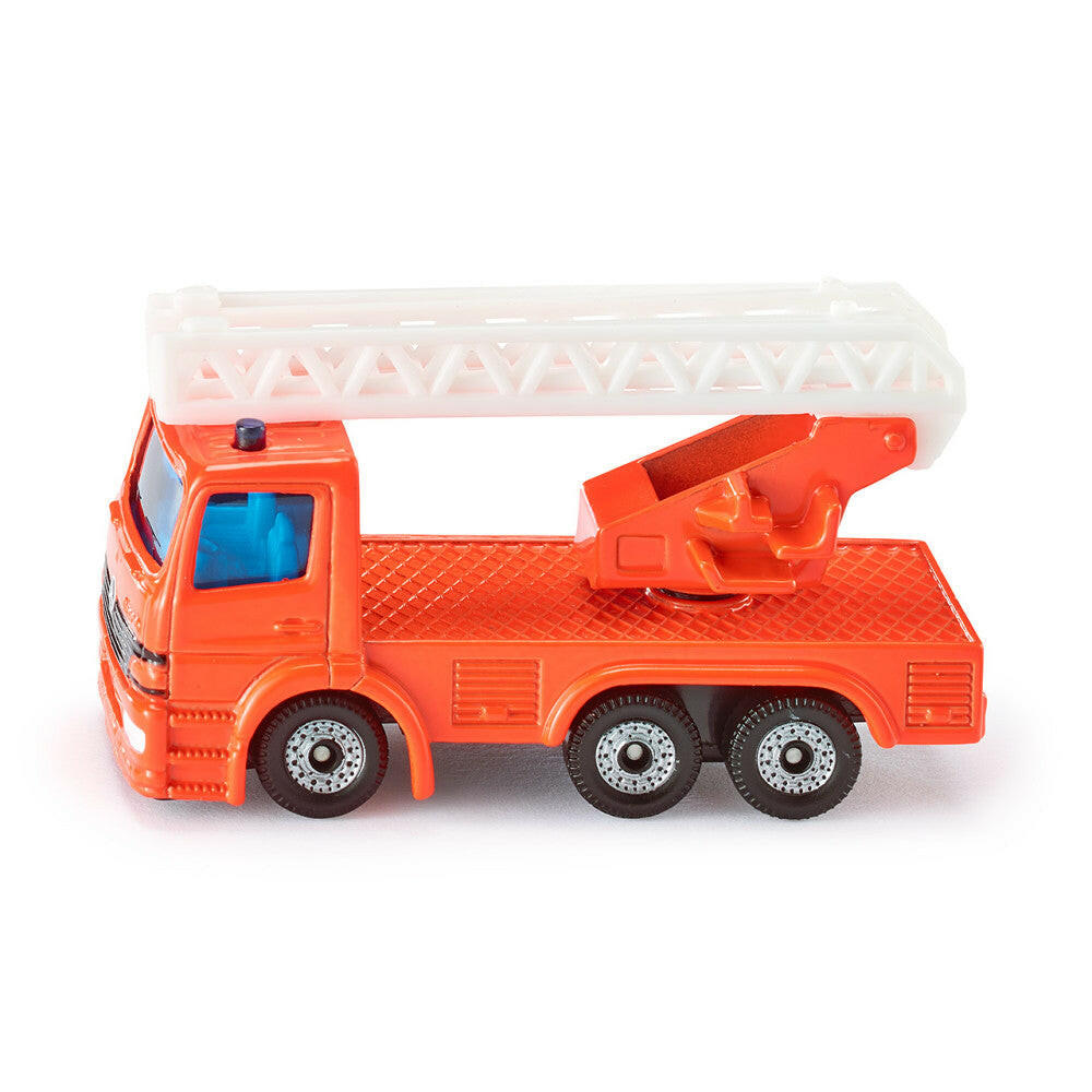 SIKU Feuerwehrdrehleiter 1015 Modellauto 1:55 Rot.