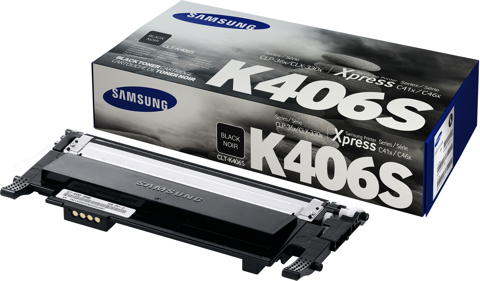 SAMSUNG Original Toner SU118A CLT-K406S schwarz 1500 Seiten.