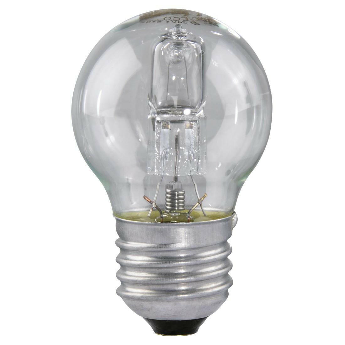 XAVAX Halogen-Tropfenlampe E27 30W Warmweiß, ohne.