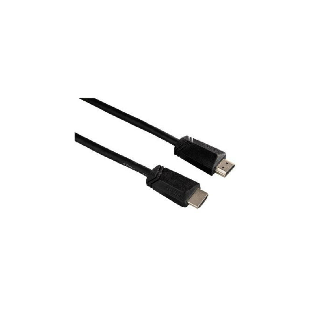 Hama HDMI-Kabel 3m 1S Schwarz - High Speed mit Ethernet.