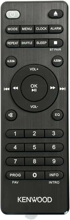 Kenwood M-725DAB-S Stereoanlage mit DAB+, Bluetooth 5.0.