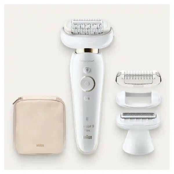 Braun Silk-épil 9 Flex 9002 Epilierer, MicroGrip, Wet & Dry.