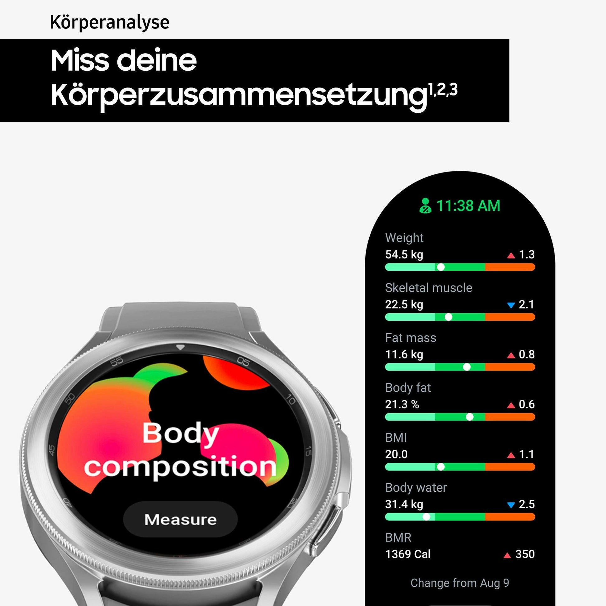 Samsung Galaxy Watch4 Classic 46mm Edelstahl Smartwatch.