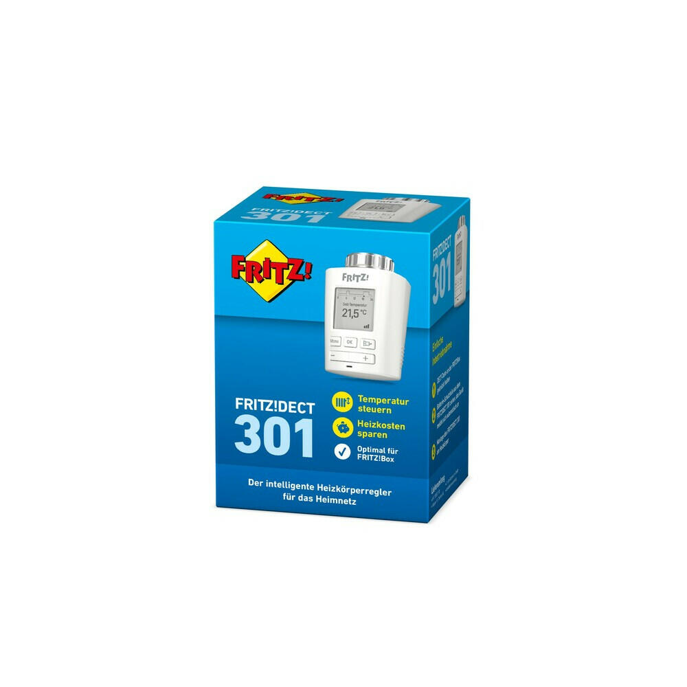 AVM FRITZ!DECT 301 Heizkörperthermostat, intelligent.