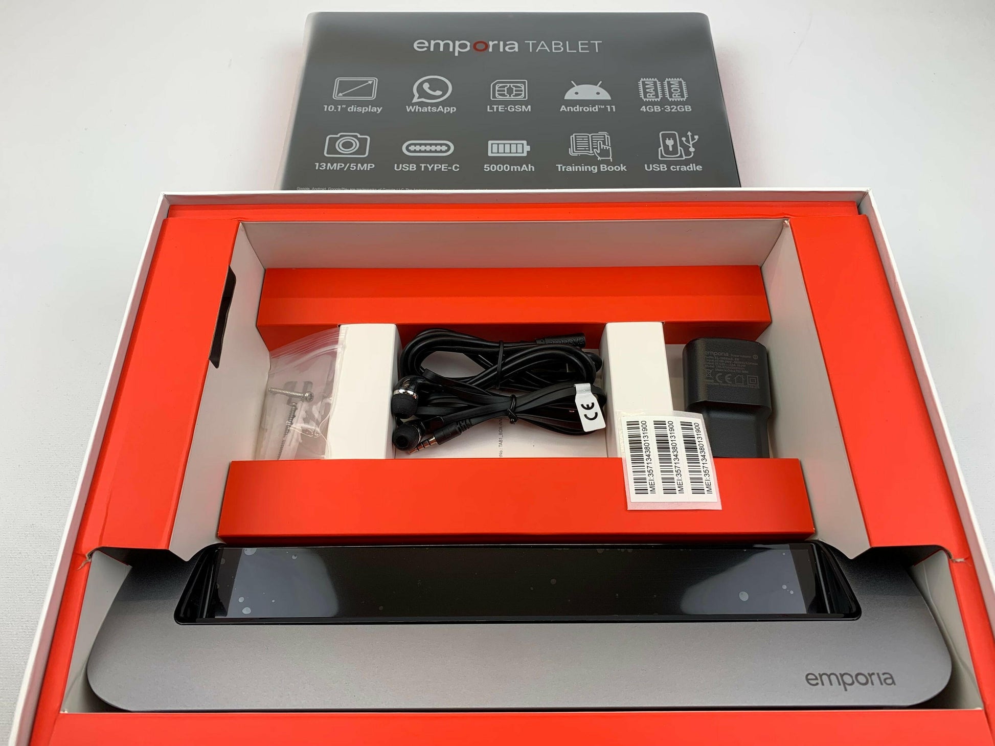 Emporia Tablet 10,1" Seniorentablet 4G LTE Android 11.