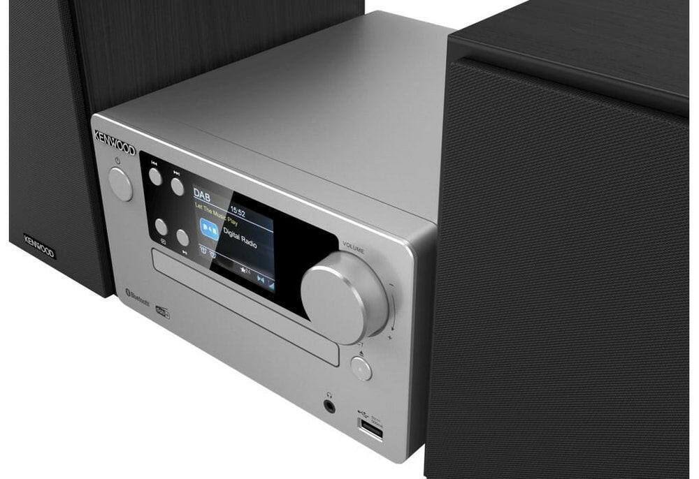 Kenwood M-725DAB-S Stereoanlage mit DAB+, Bluetooth 5.0.