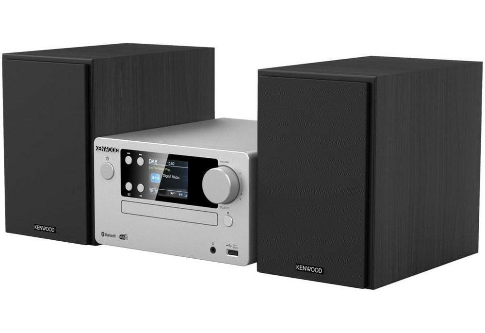 Kenwood M-725DAB-S Stereoanlage mit DAB+, Bluetooth 5.0.