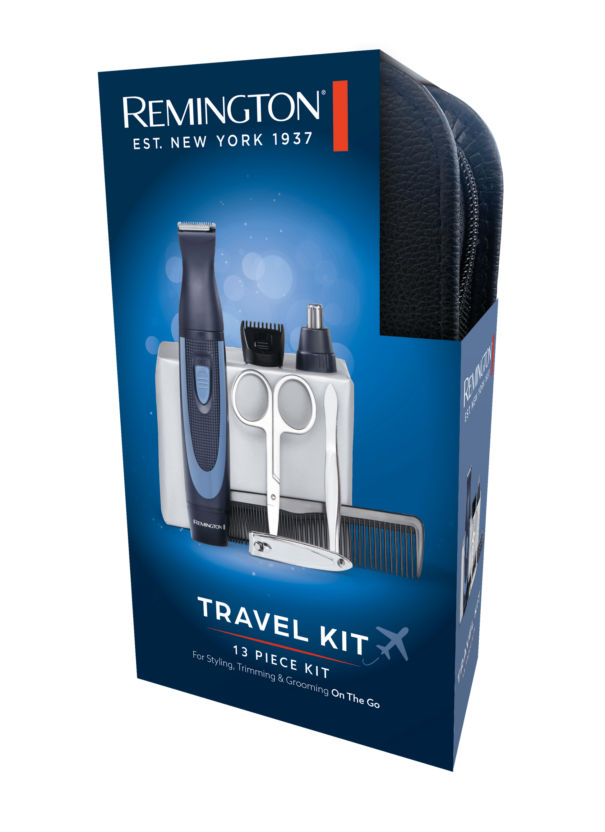 Remington NE3890 13-teiliges Travel Kit für Männerpflege.
