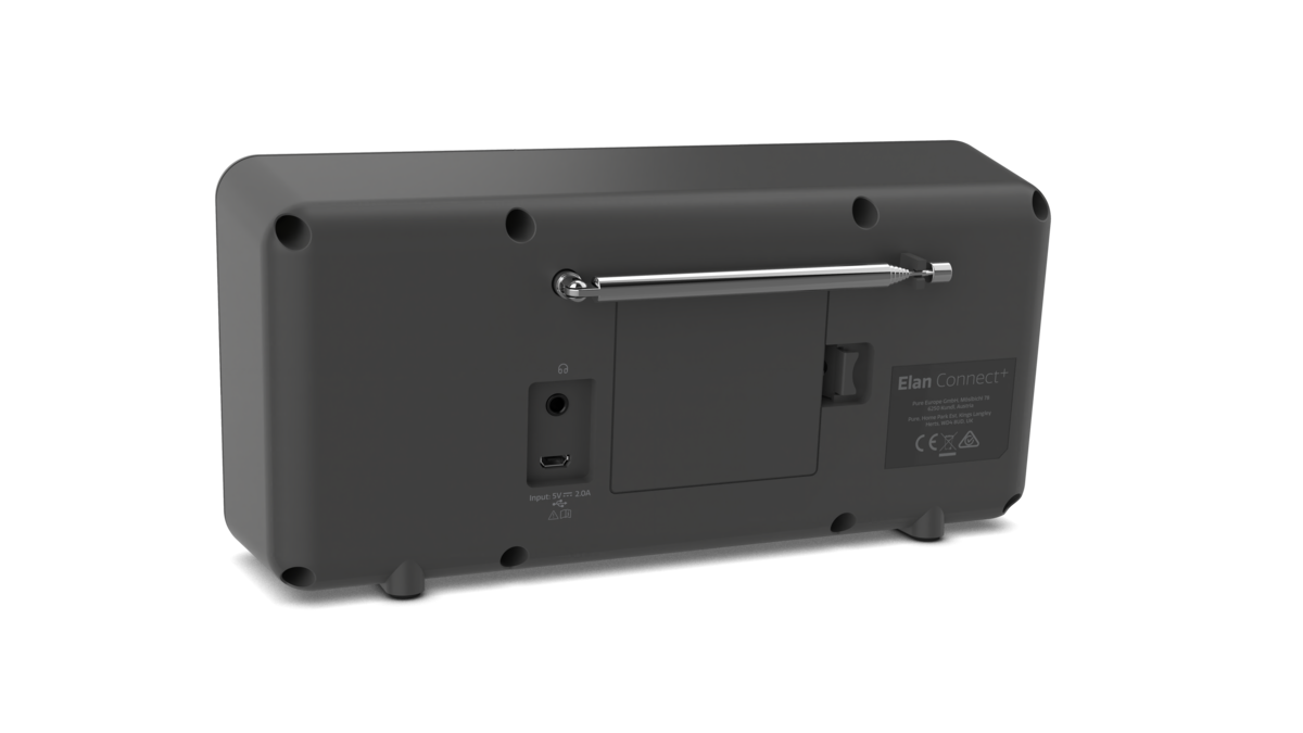 Pure Elan Connect+ Internetradio mit DAB & Bluetooth.