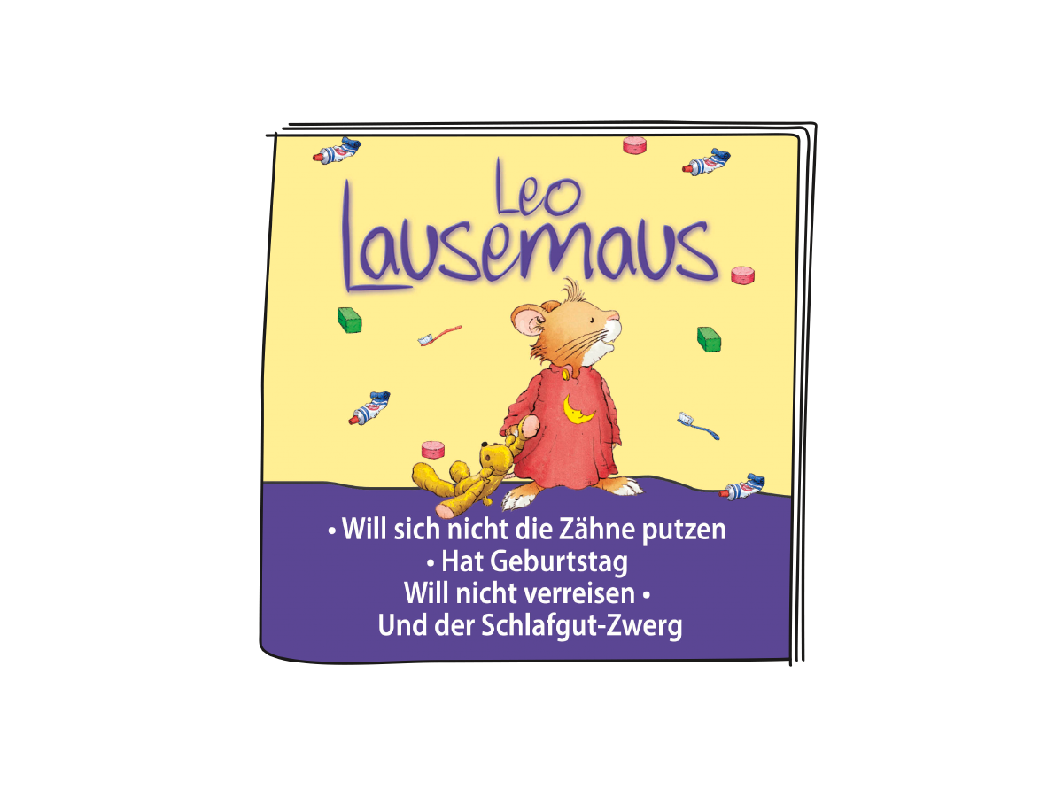 "tonies Leo Lausemaus Hörfigur 3 für Toniebox, ab 3.