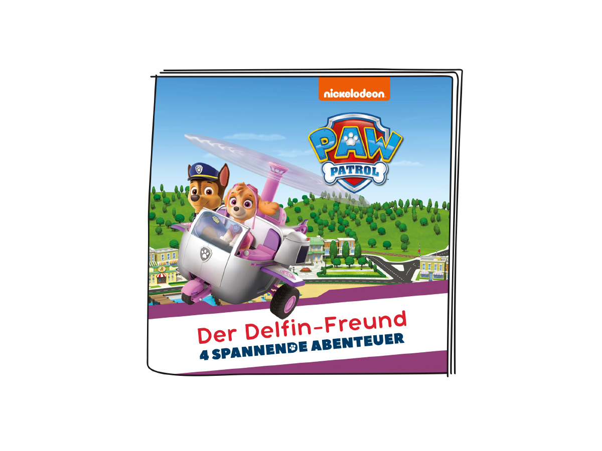 tonies Paw Patrol Hörfigur - Der Delfin-Freund, ab 3 Jahren.