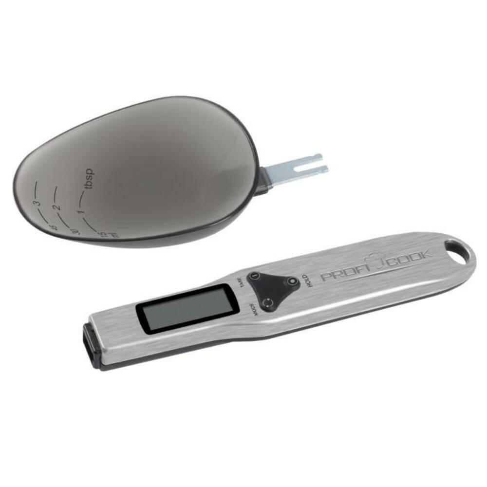 ProfiCook® PC-LW 1214 Digitale Löffelwaage, 300 g, Edelstahl.