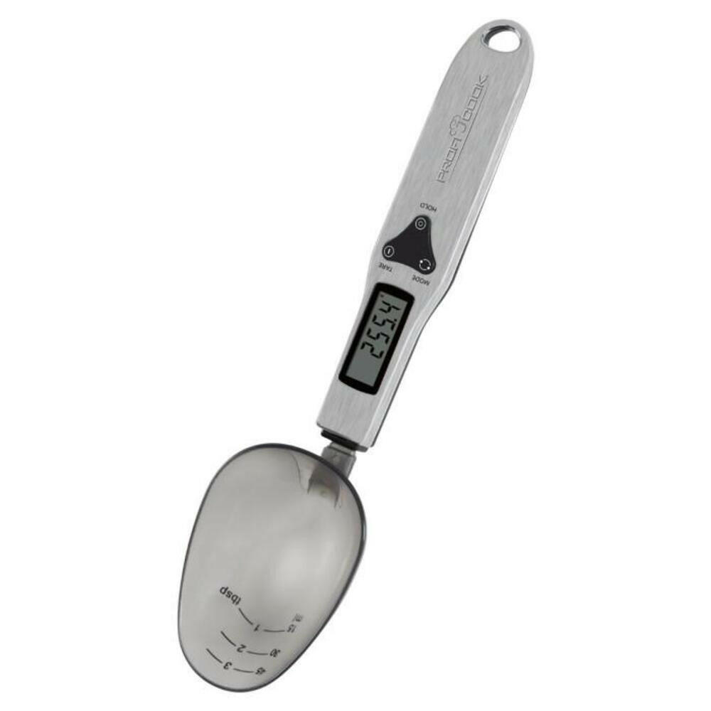 ProfiCook® PC-LW 1214 Digitale Löffelwaage, 300 g, Edelstahl.